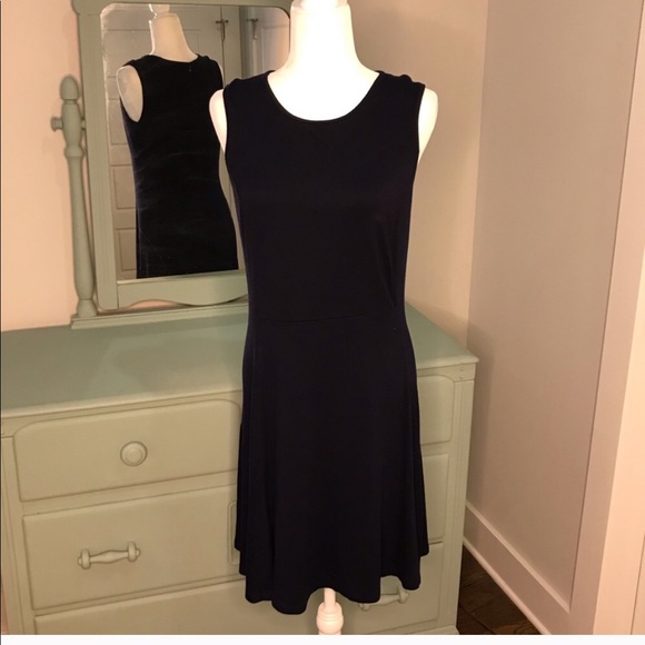 Donna Ricco Black Sleeveless Dress - Picture 1 of 5